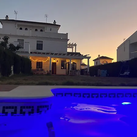 House With Private Pool, Costa De La Luz Vakantiehuis El Portil