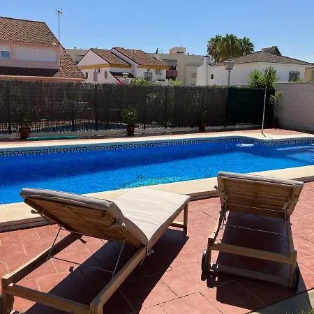 Vakantiehuis House With Private Pool, Costa De La Luz El Portil